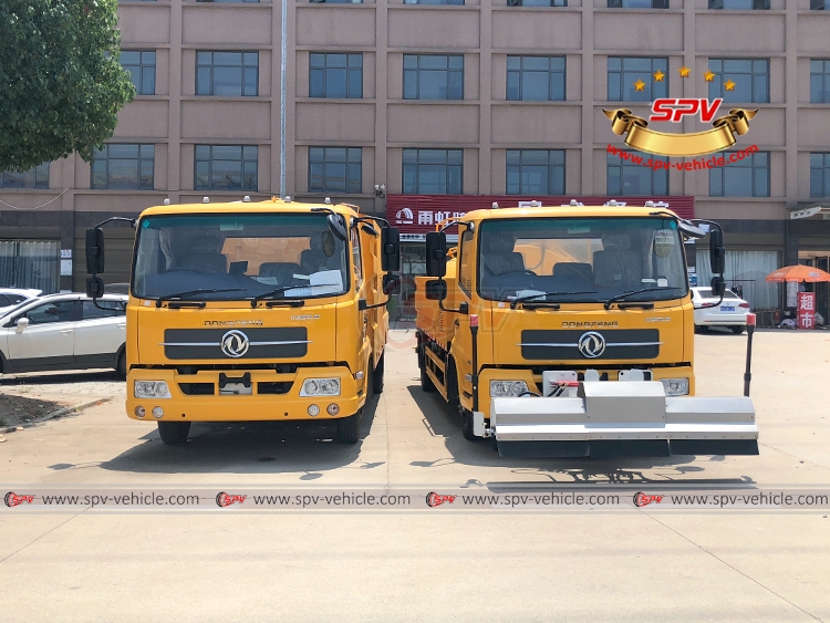 DONGFENG Road Sweeper Truck and Road Jetting Truck - F